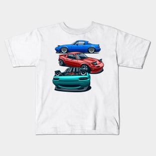 MX5 Miata NA Kids T-Shirt